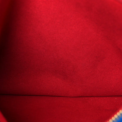 Louis Vuitton Lambskin Embossed Monogram Vuittamins Coussin PM Blue Red 7 of 11