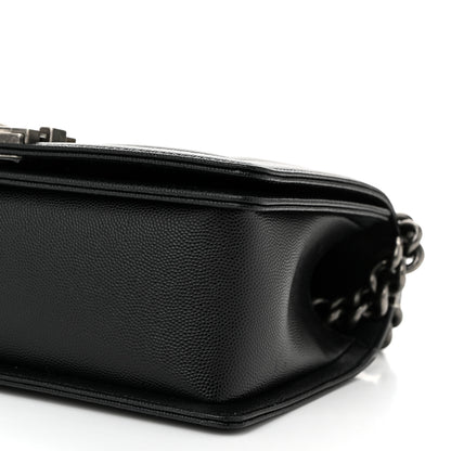 Chanel Caviar Quilted Medium Boy Flap Black 10 of 10