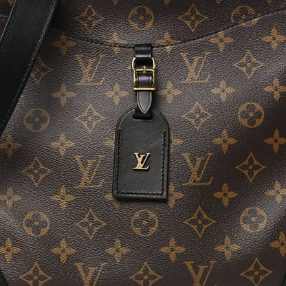 Louis Vuitton Monogram Odeon MM Black 3 of 10
