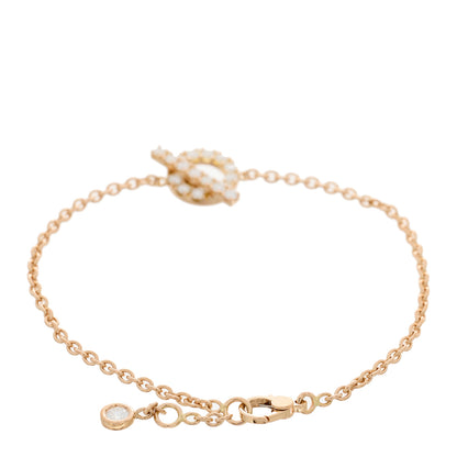 Hermes 18K Rose Gold Diamond Finesse Bracelet ST 3 of 5