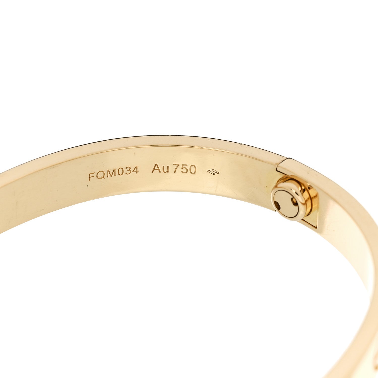 Cartier 18K Yellow Gold LOVE Bracelet 16 6 of 7