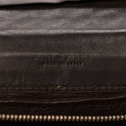 Bottega Veneta Nappa Intrecciato Continental Flap Wallet Brown 4 of 9