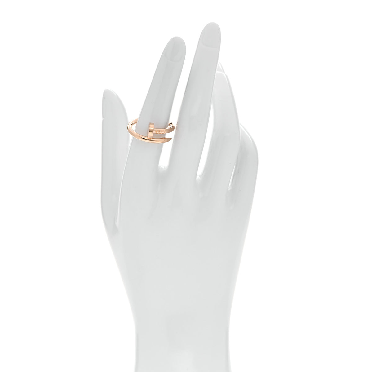 18K Pink Gold Small Juste Un Clou Ring 55 7.25