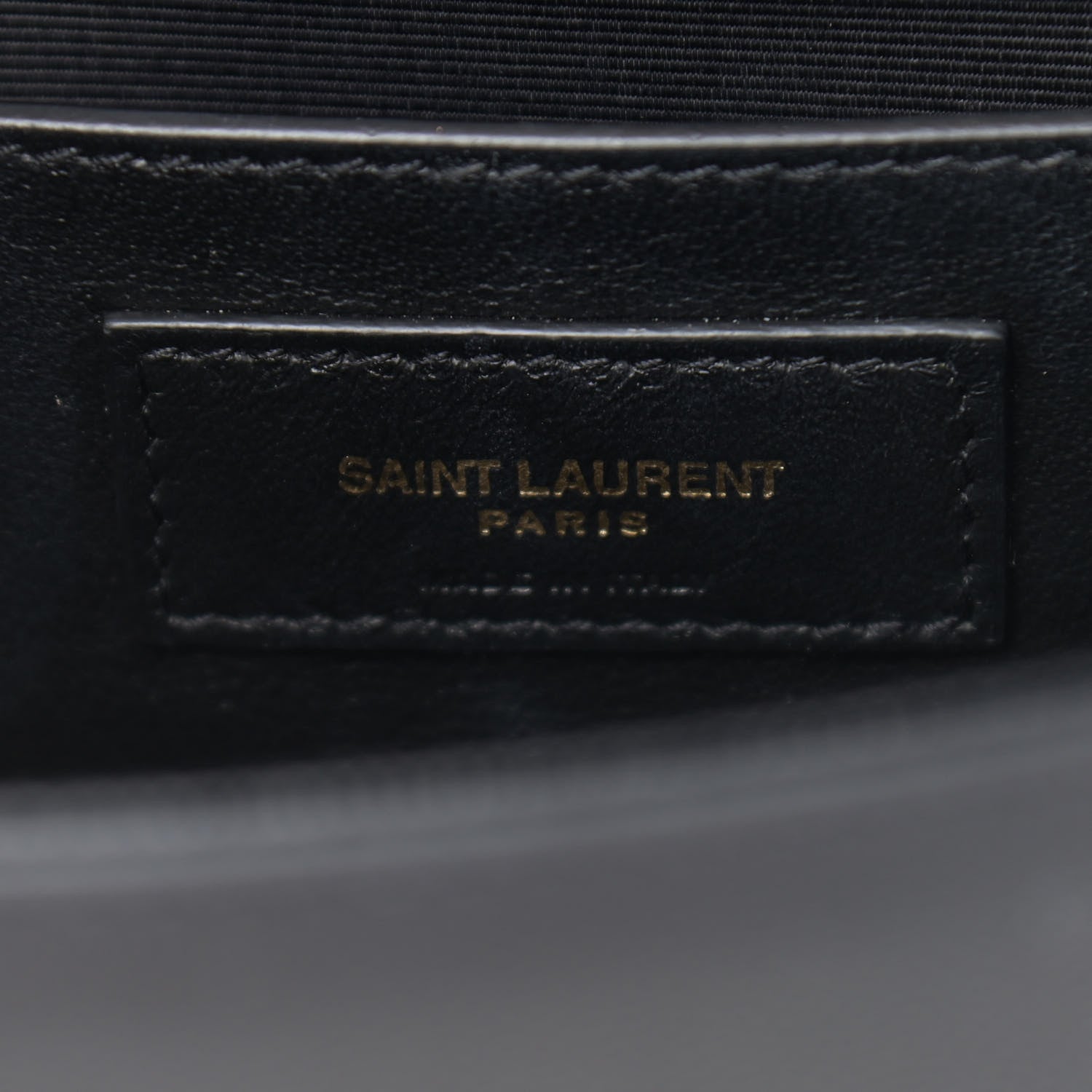 Saint Laurent Grain De Poudre Small Monogram Kate Satchel Black 6 of 11