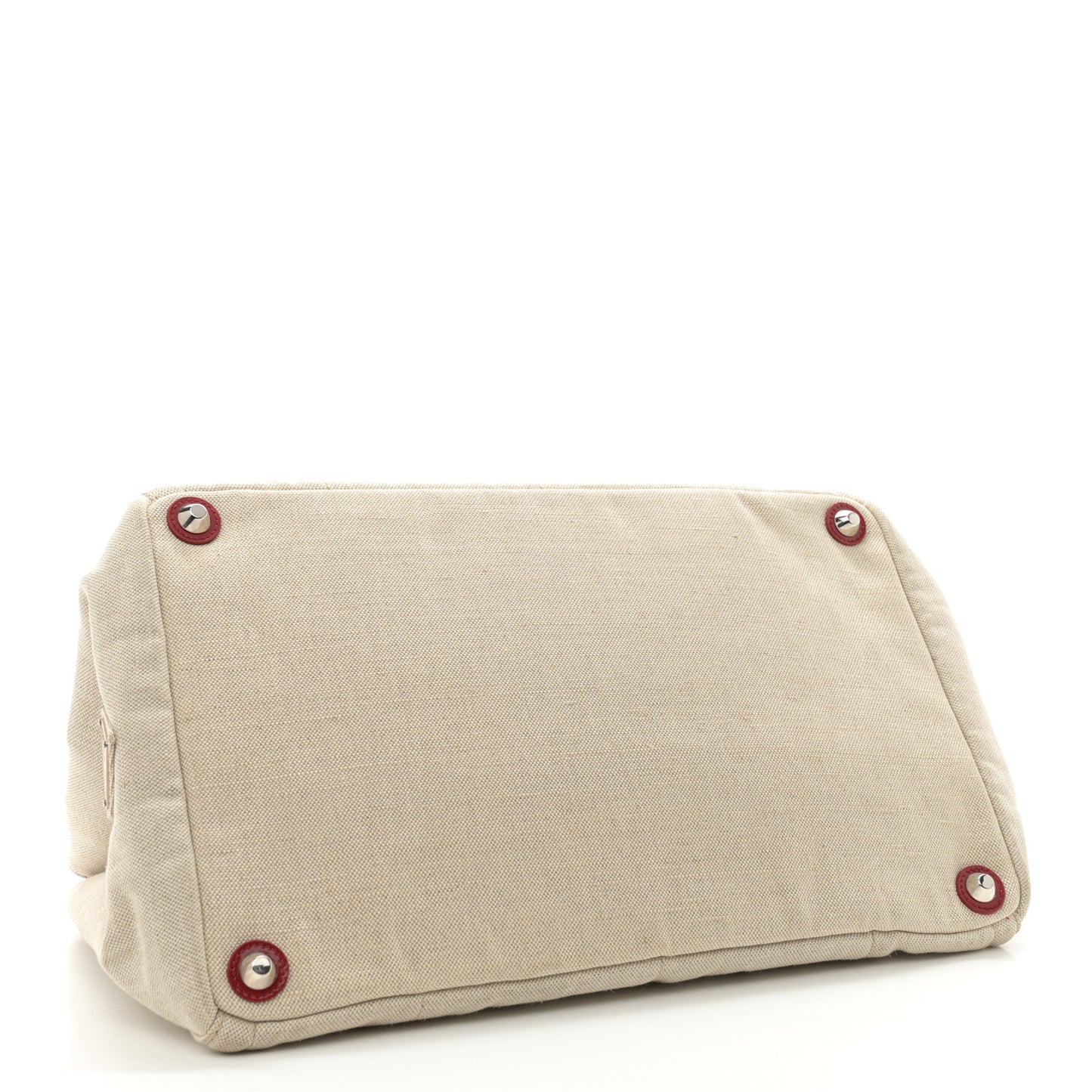 Mistolino Canapa Large Tote Naturale Rosso