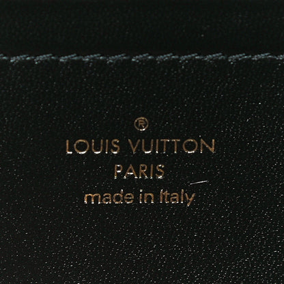 Louis Vuitton Lambskin Embossed Monogram Pochette Coussin Black 6 of 12