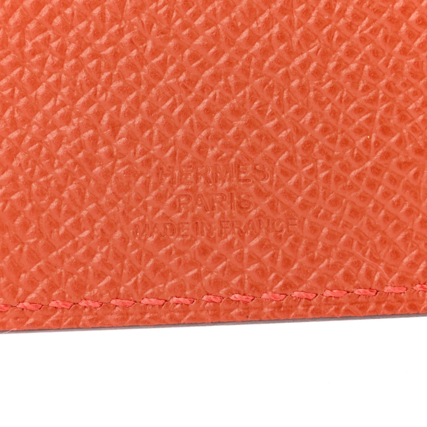 Hermes Epsom Tarmac Dot PM Passport Holder Terre Battue 5 of 10