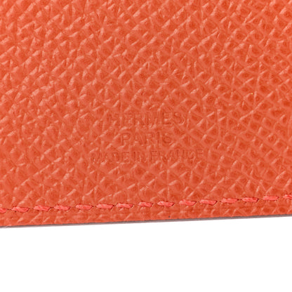 Hermes Epsom Tarmac Dot PM Passport Holder Terre Battue 5 of 10