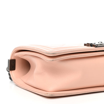 Chanel Calfskin Quilted Medium Boy Flap Light Pink 8 of 12