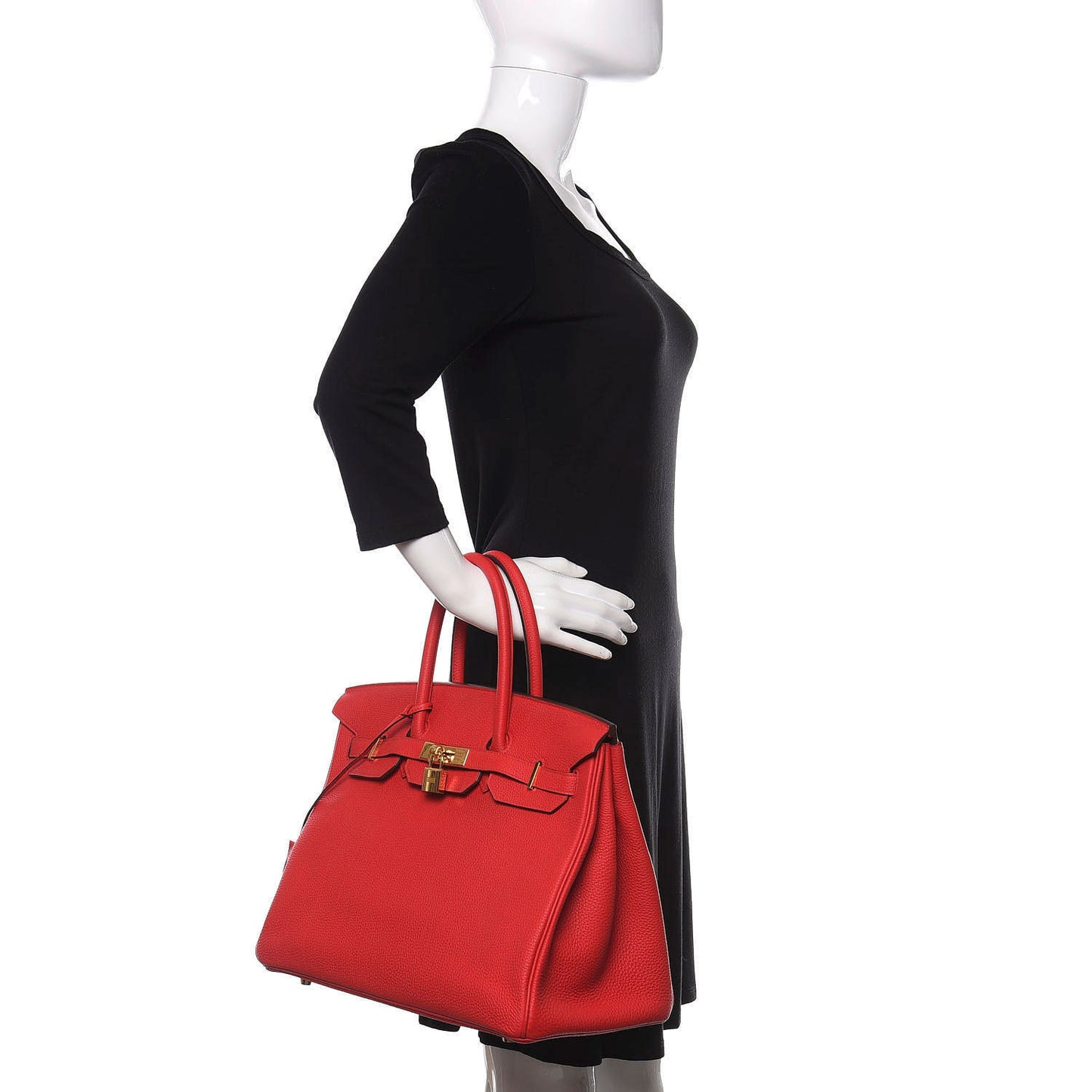Togo Birkin 35 Rouge De Coeur