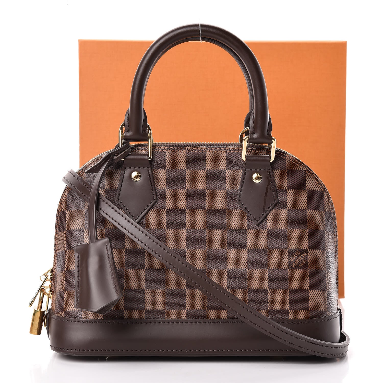 Louis Vuitton Damier Ebene Alma BB 11 of 11