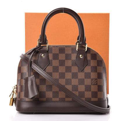 Louis Vuitton Damier Ebene Alma BB 11 of 11
