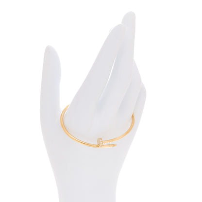 Cartier 18K Yellow Gold Diamond Small Juste Un Clou Bracelet 16 2 of 5