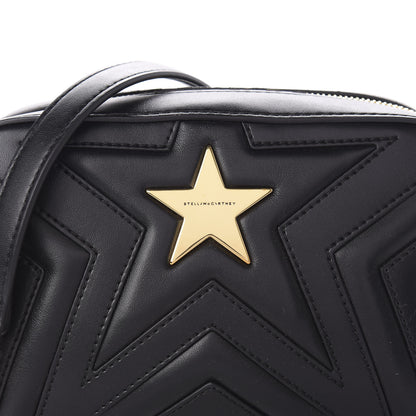 Stella McCartney Eco Alter Nappa Star Patch Shoulder Bag Black 10 of 10