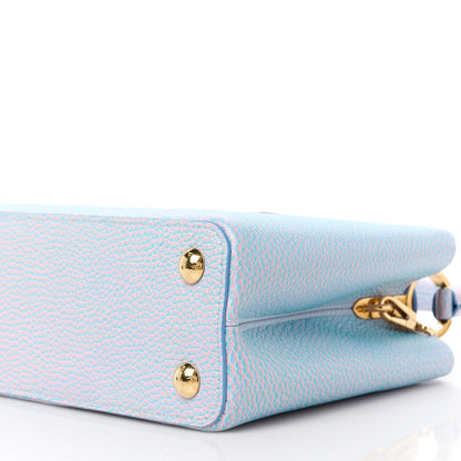 Louis Vuitton Taurillon Summer Stardust Capucines BB Lilas Purple 9 of 9