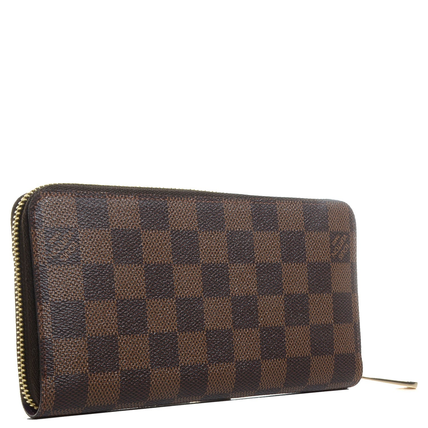 Louis Vuitton Damier Ebene Illustre Zippy Wallet Violet 3 of 8