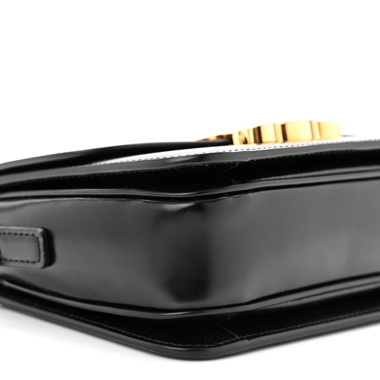Shiny Calfskin Teen Triomphe Black