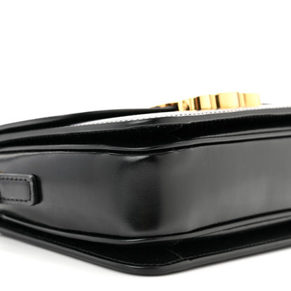 Celine Shiny Calfskin Teen Triomphe Black 9 of 11