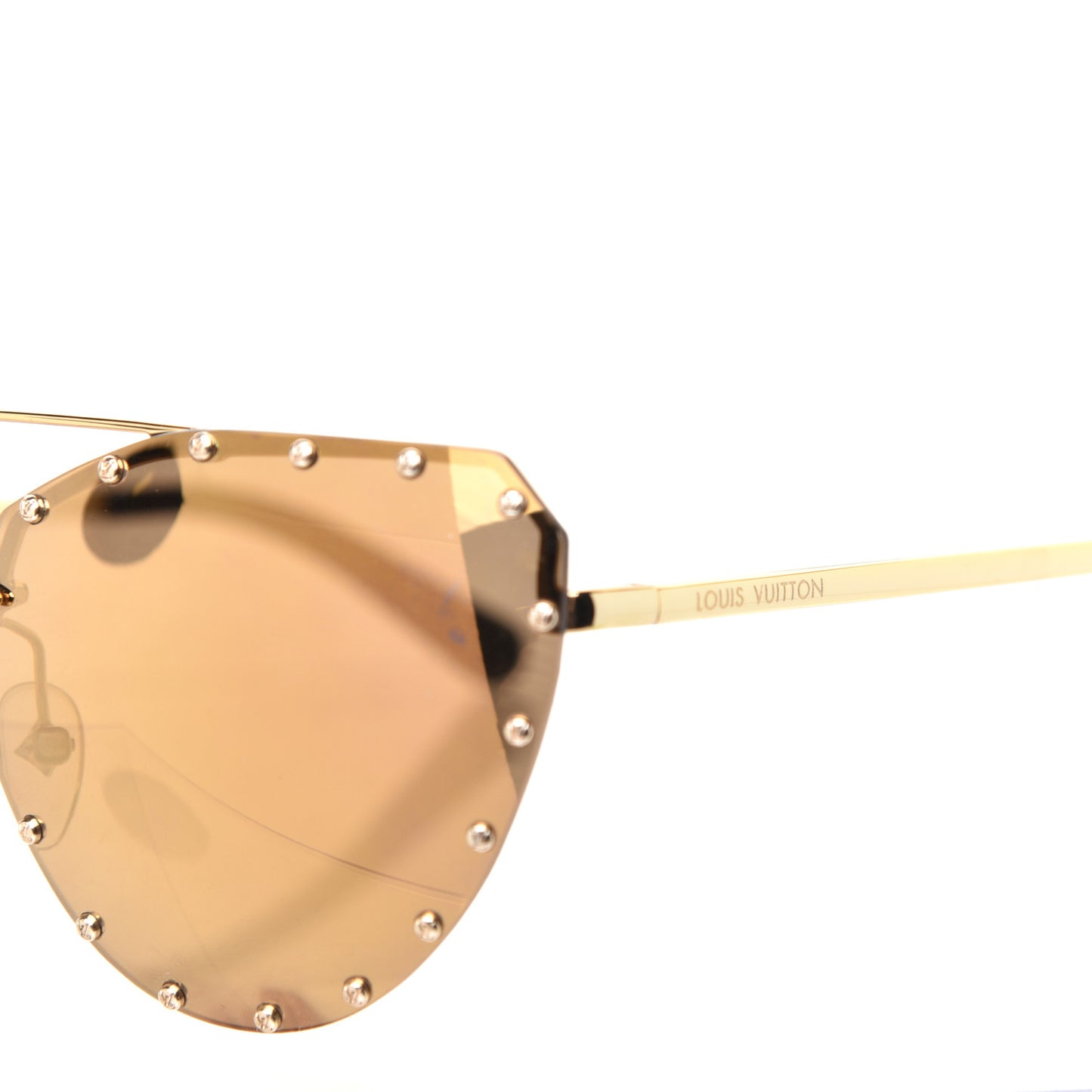 Metal LV The Party Sunglasses Z0983E Gold