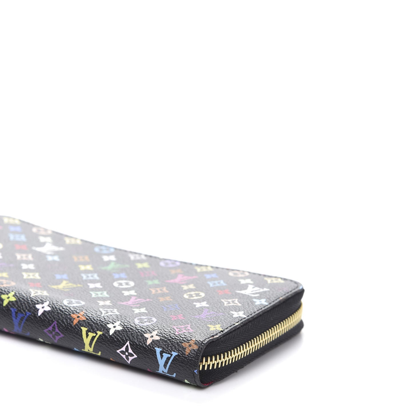Monogram Multicolor Zippy Wallet Black Grenade