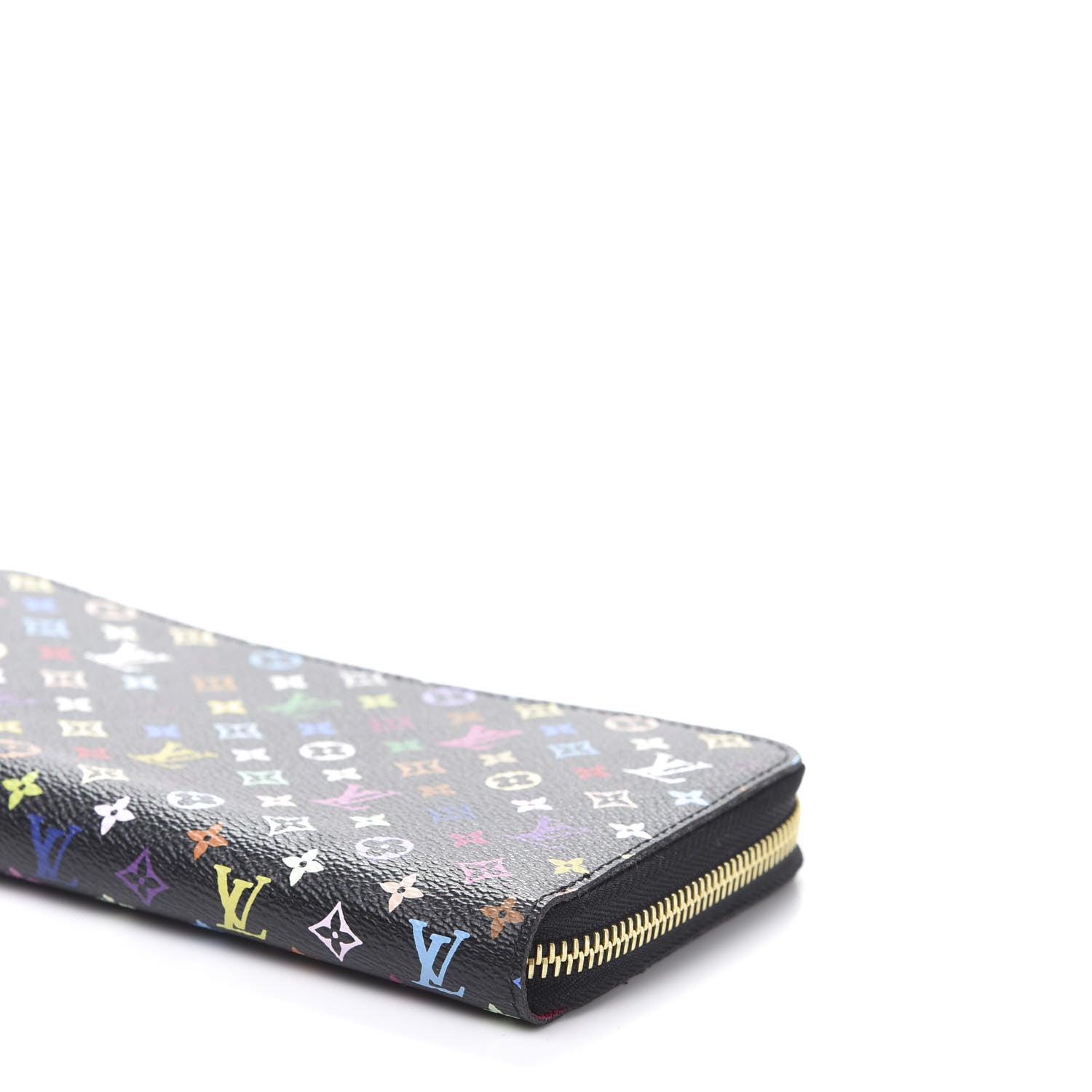 Louis Vuitton Monogram Multicolor Zippy Wallet Black Grenade 9 of 9