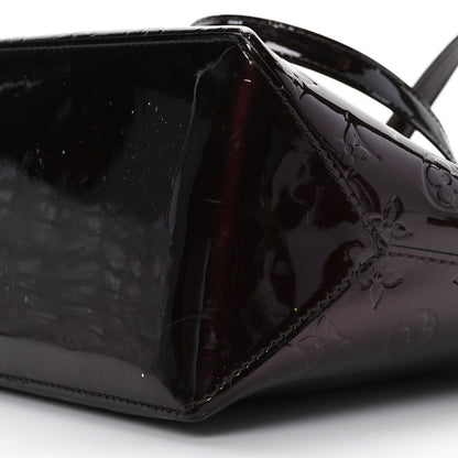 Louis Vuitton Vernis Wilshire MM Amarante 8 of 8