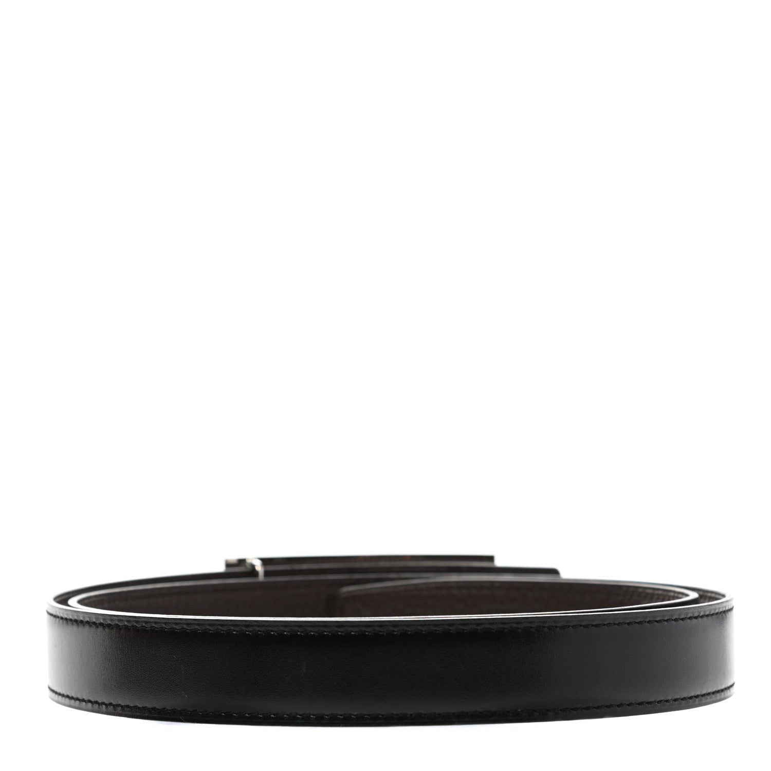Hermes Box Togo Rivale 18 Belt 95 Black 2 of 5