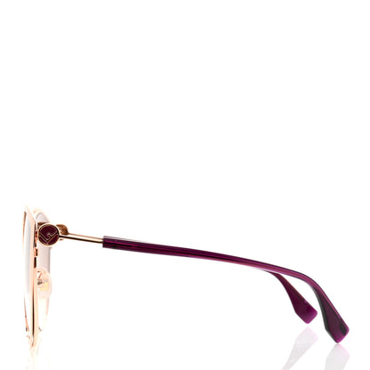 Fendi Cat Eye F is Fendi Sunglasses FF 0395/F/S Gold 2 of 7
