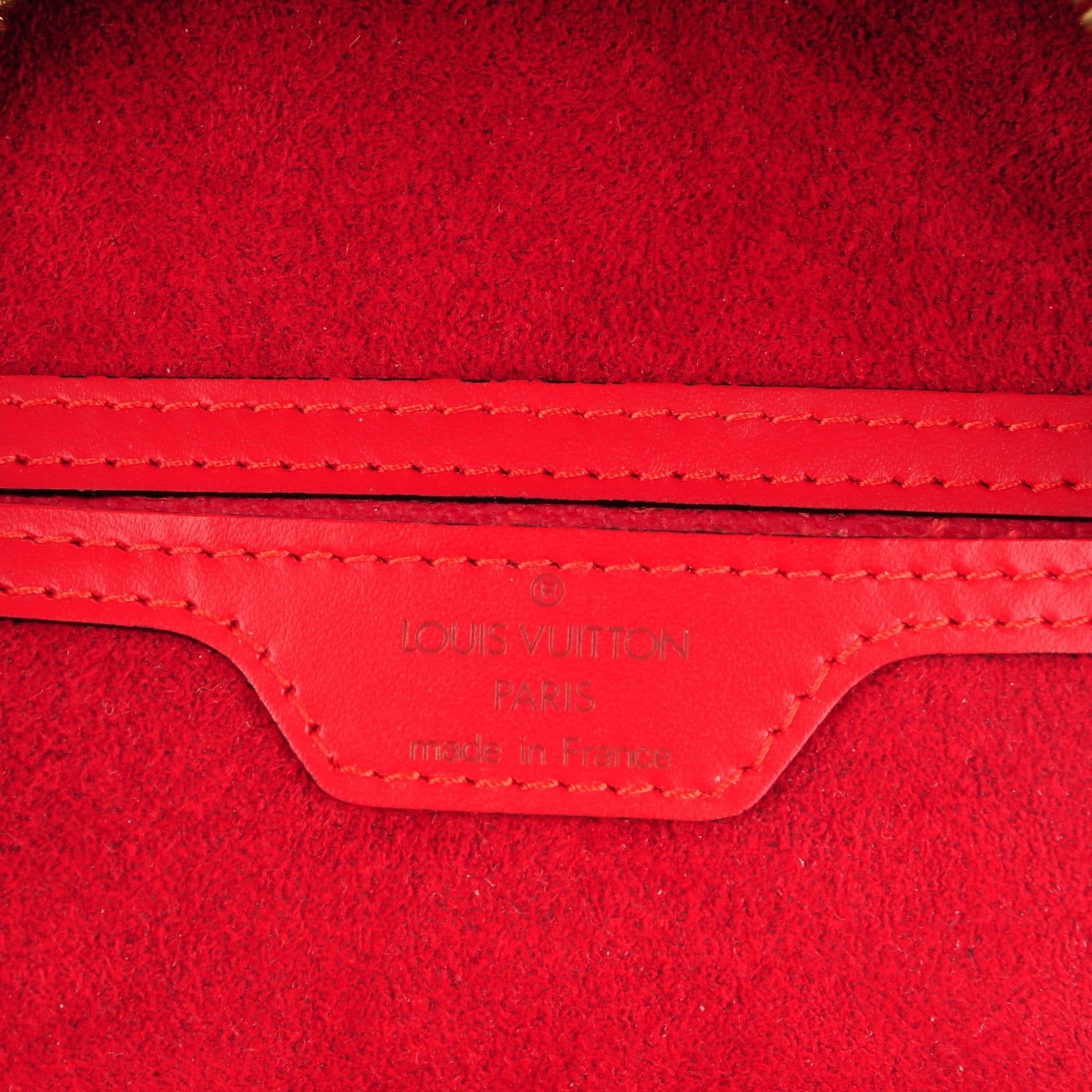 Louis Vuitton Epi Mabillon Backpack Castillan Red 6 of 7