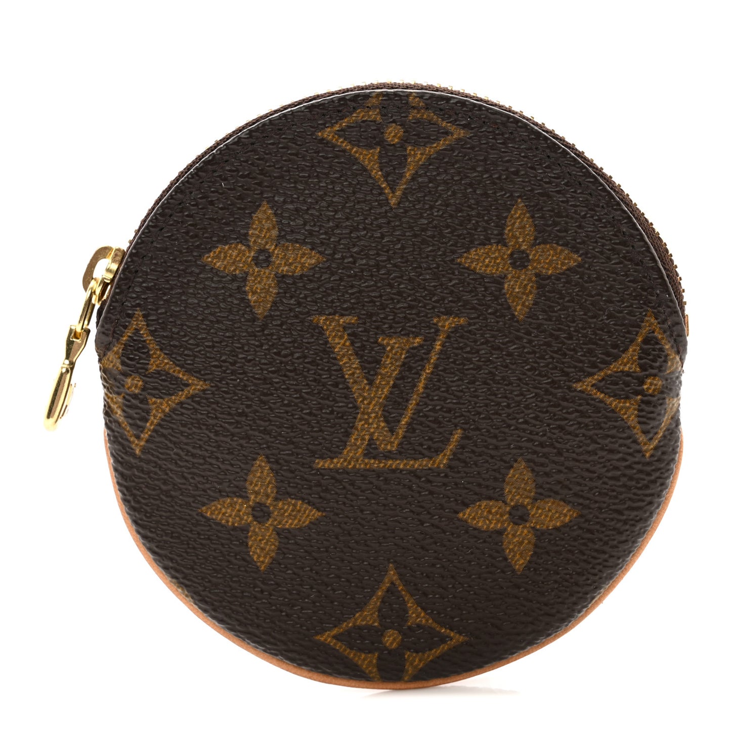 LOUIS VUITTON Monogram Round Coin Purse