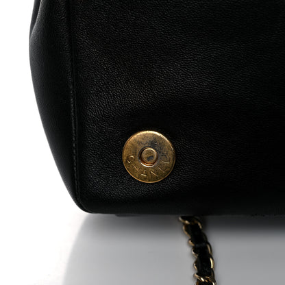 Chanel Lambskin Quilted Small Diamond CC Flap Black 26 of 26