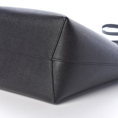 Mansur Gavriel Saffiano Bucket Bag Black Flamma 10 of 13