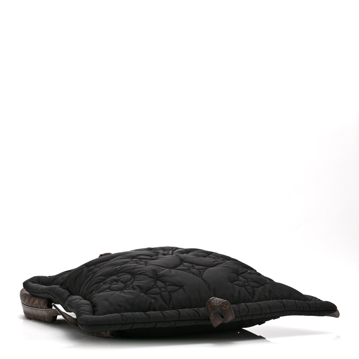 Econyl Monogram Pillow Backpack Black