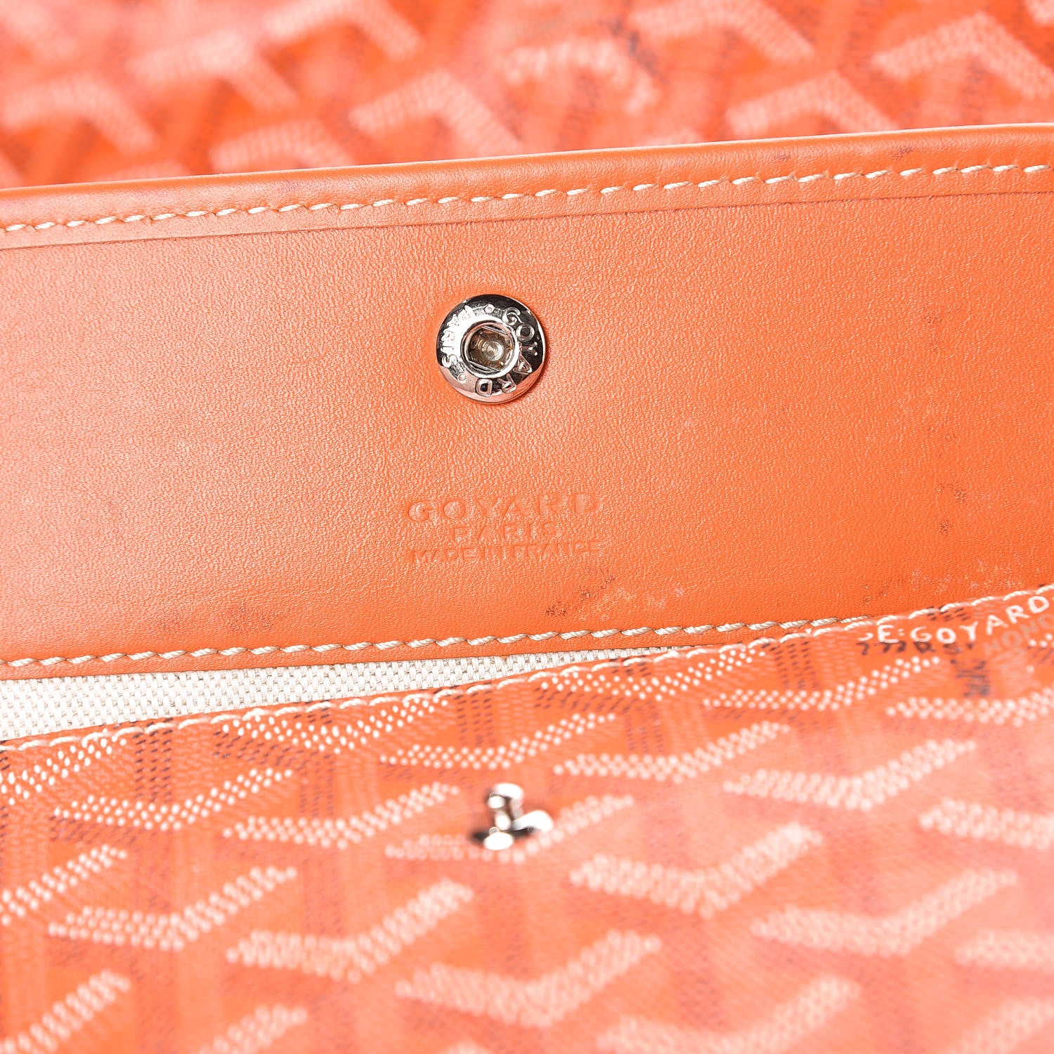 Goyard Goyardine Saint Louis PM Orange 7 of 14