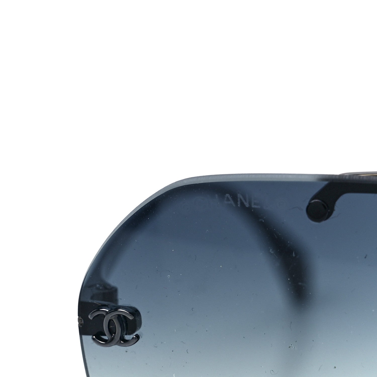 Chanel Titanium CC Pilot Aviator Sunglasses 4272-T Silver 7 of 8