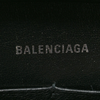 Balenciaga Calfskin Strass Monochrome Hourglass Chain Bag Black 6 of 11