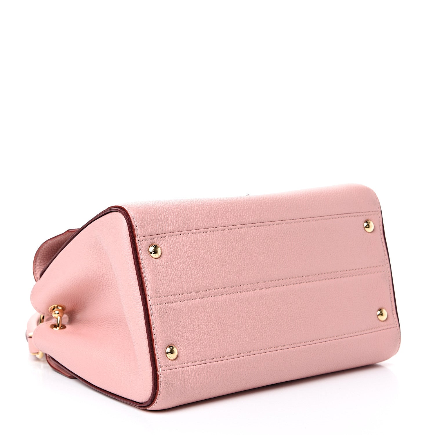 Louis Vuitton Grained Calfskin Monogram Double V Rose Poudre 3 of 11