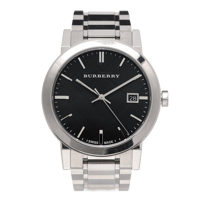 Burberry Stainless Steel 38mm The City Quartz Watch Black BU9001 1 of 5