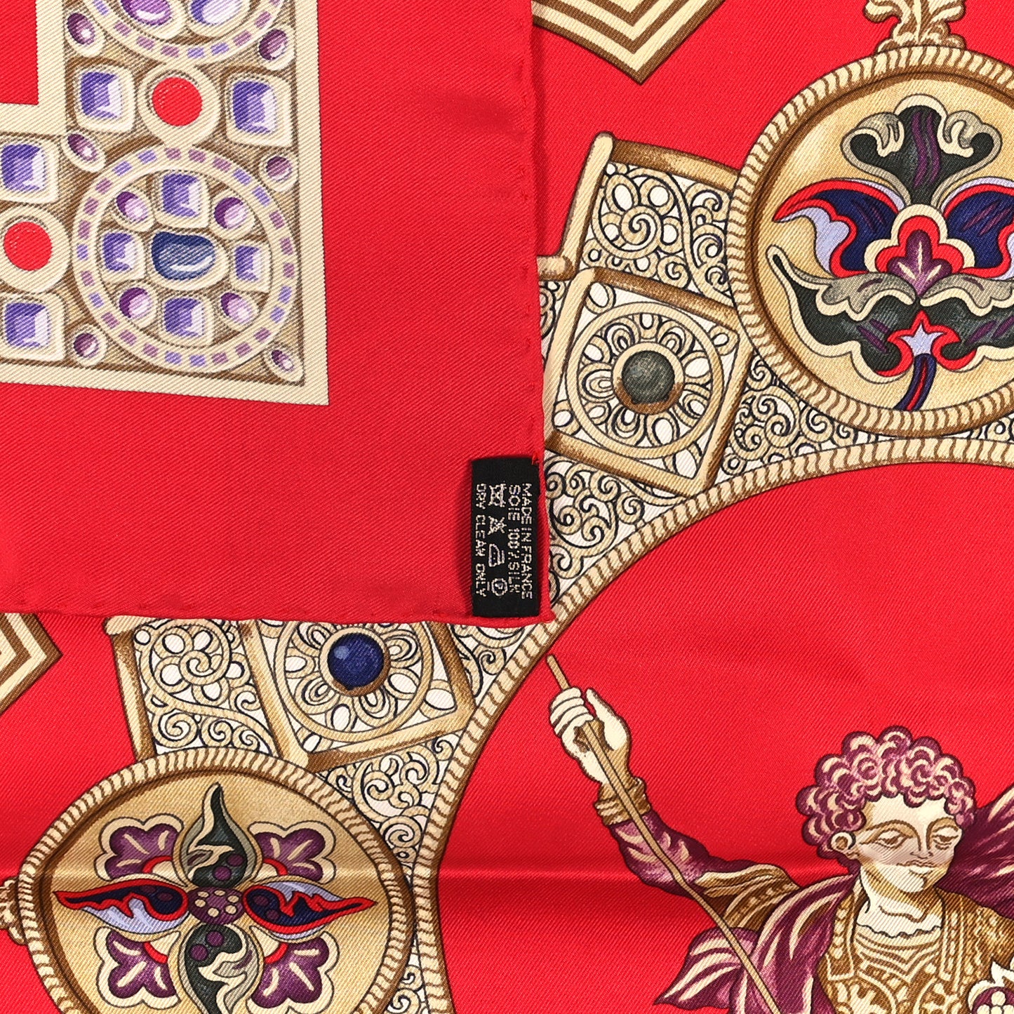 Silk Le Triomphe Du Paladin Scarf 90