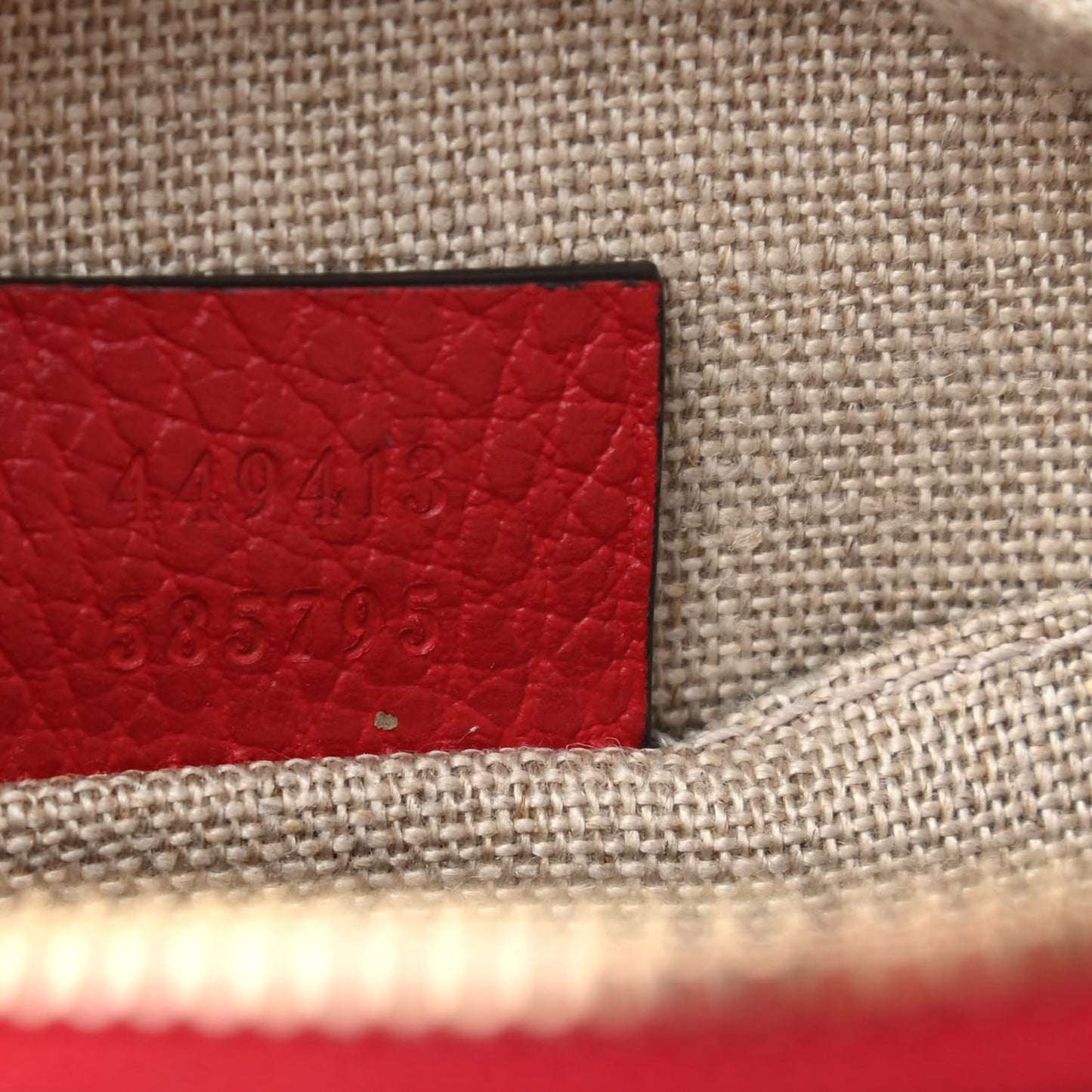 Monogram Mini Bree Messenger Bag Red