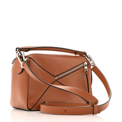 Loewe Calfskin Small Puzzle Bag Tan 3 of 12
