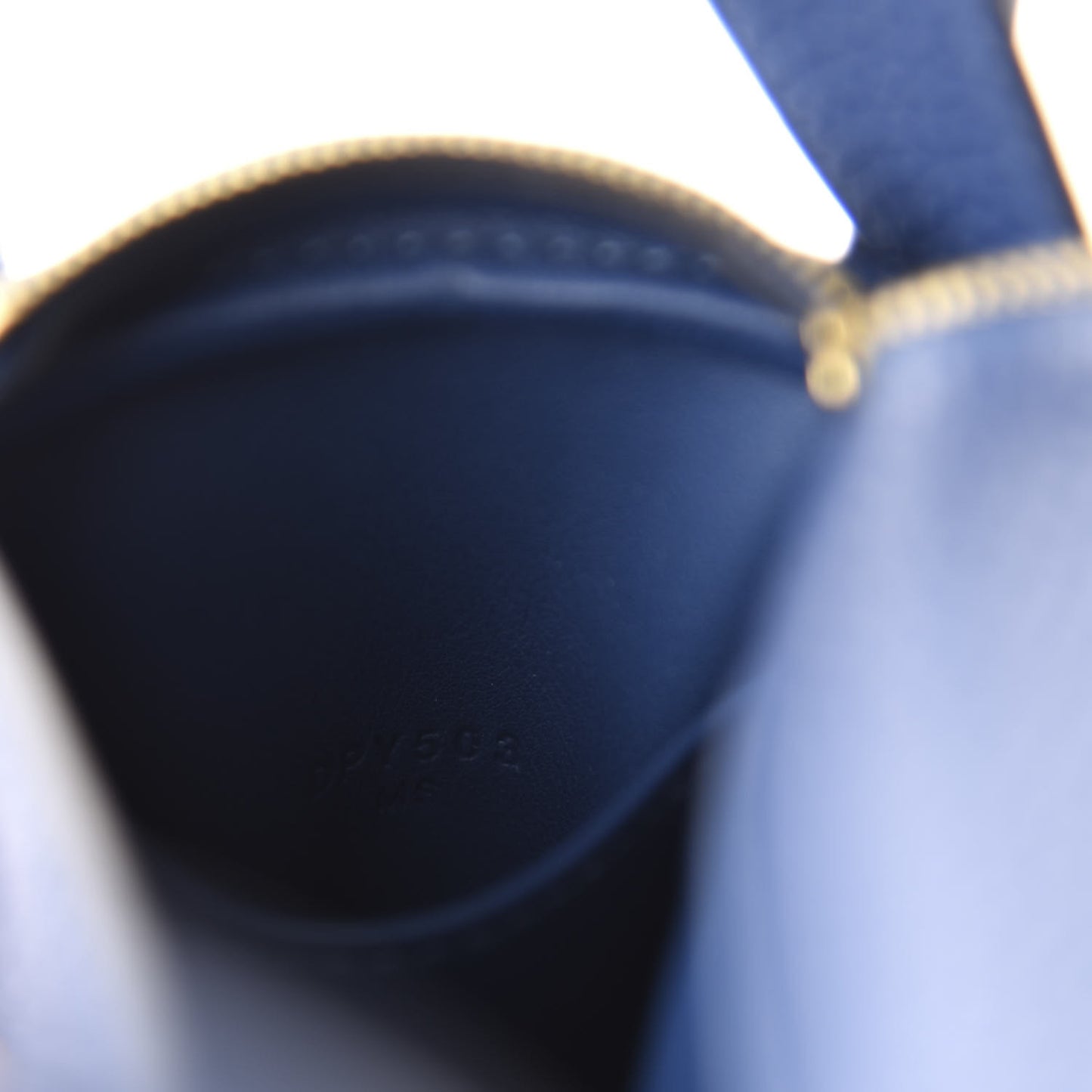 Taurillon Clemence Mini Lindy 20 Deep Bleu