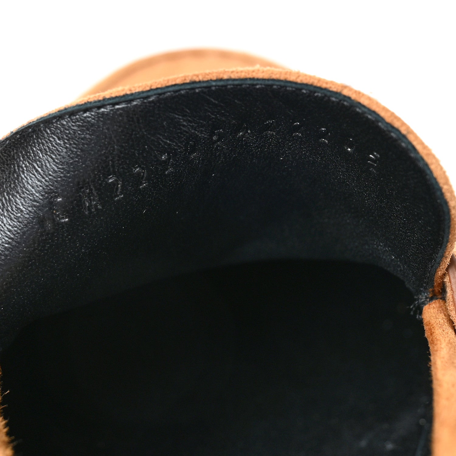 Hermes Suede Goatskin Womens Faubourg Loafers 39 Naturel 8 of 8