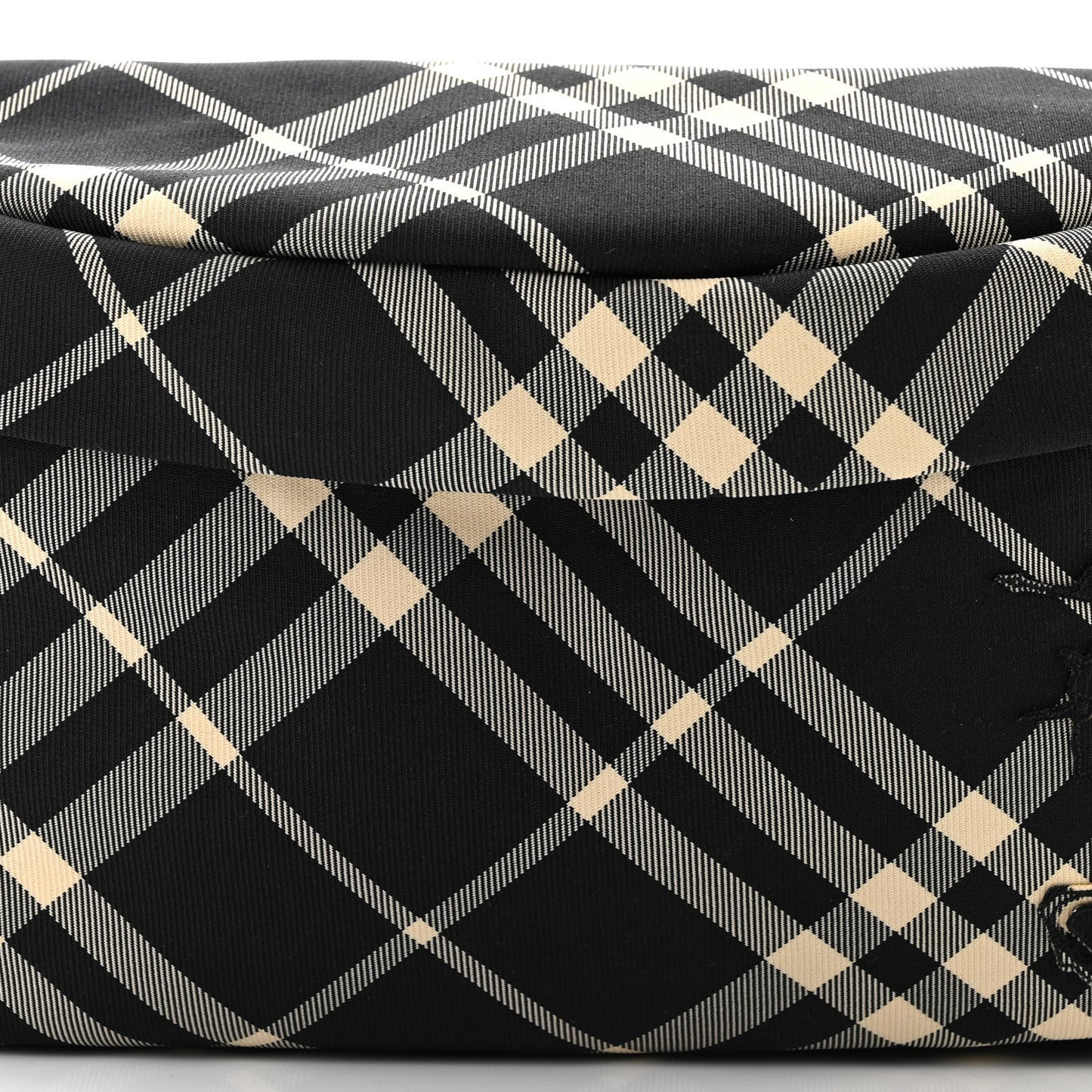Check Essential Belt Bag Black Calico