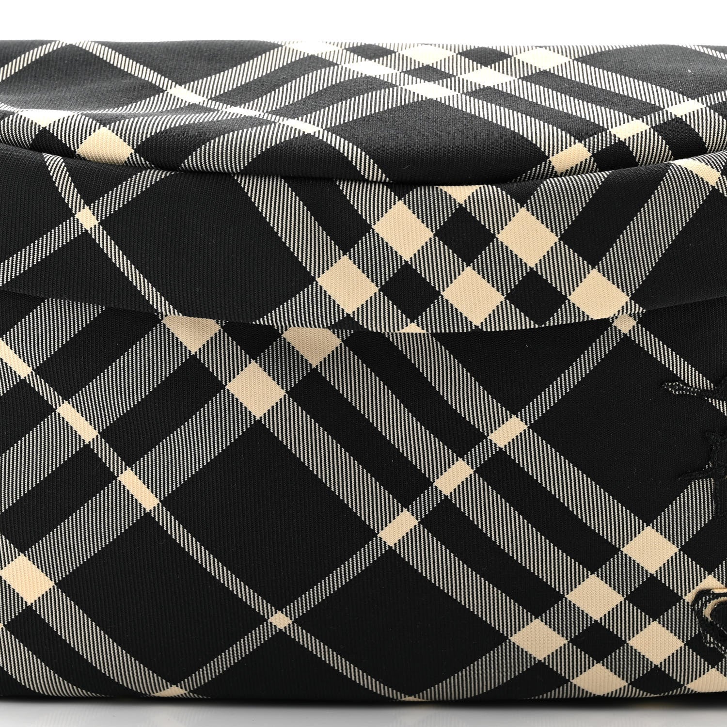 Burberry Check Essential Belt Bag Black Calico 7 of 9