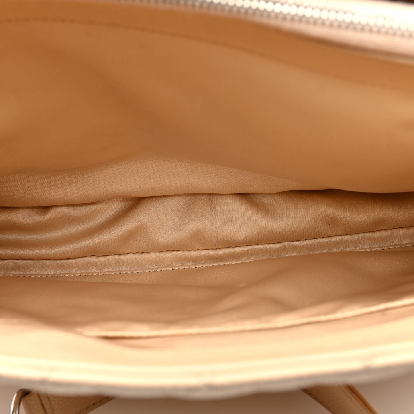 Caviar Quilted Grand Shopping Tote GST Beige Clair