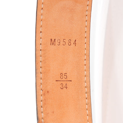 Louis Vuitton Monogram Mini 25mm Belt 85 34 7 of 8