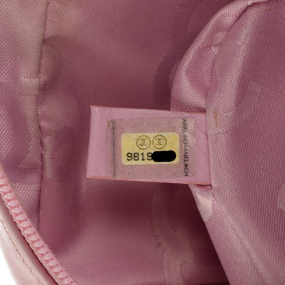 Chanel Calfskin Quilted Cambon Camera Case Pink Black 8 of 8