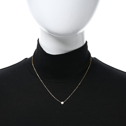 Cartier 18K Pink Gold Diamond SM D'Amour Pendant Necklace 2 of 4