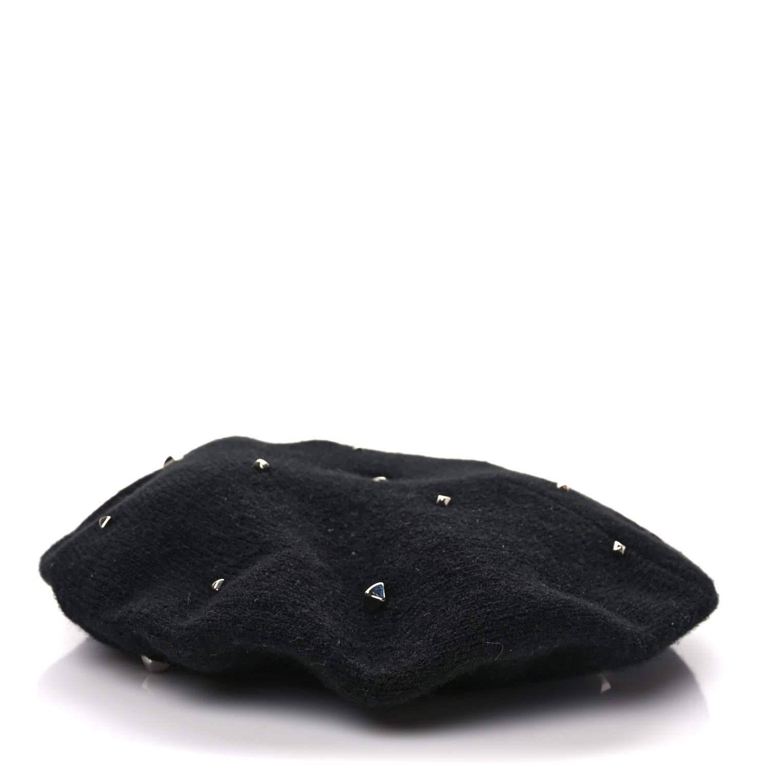 Hermes Cashmere Medor Studded Darling Beret M Black 4 of 7